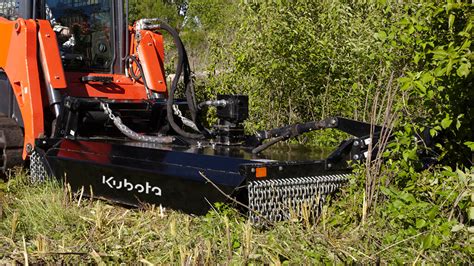 kubota skid steer shredder|kubota shredder attachment.